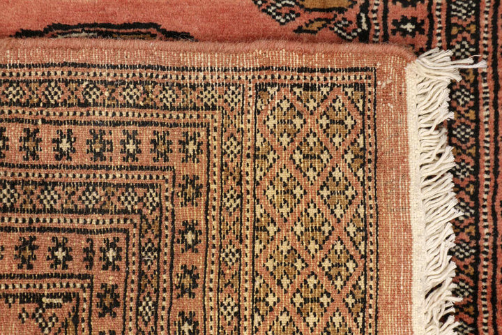 Dark Salmon Bokhara 2' 4 x 10' - No. 48156 - ALRUG Rug Store