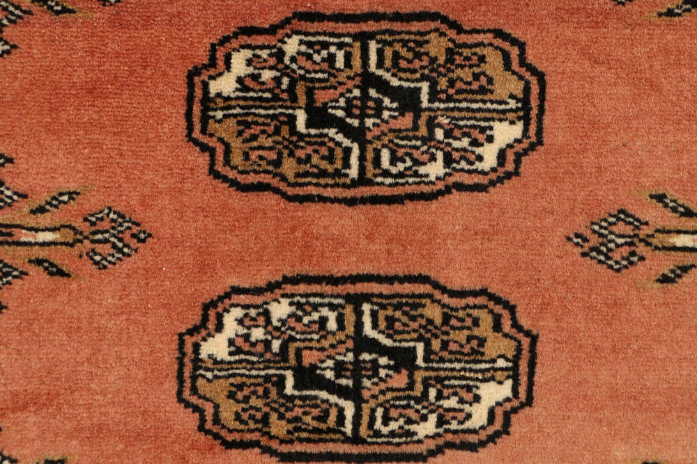 Coral Bokhara 2' 5 x 8' 9 - No. 48160 - ALRUG Rug Store