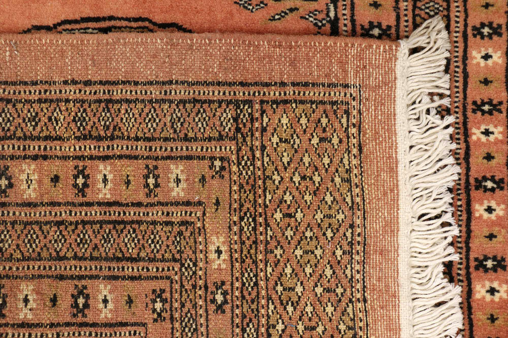 Coral Bokhara 2' 5 x 8' 9 - No. 48160 - ALRUG Rug Store