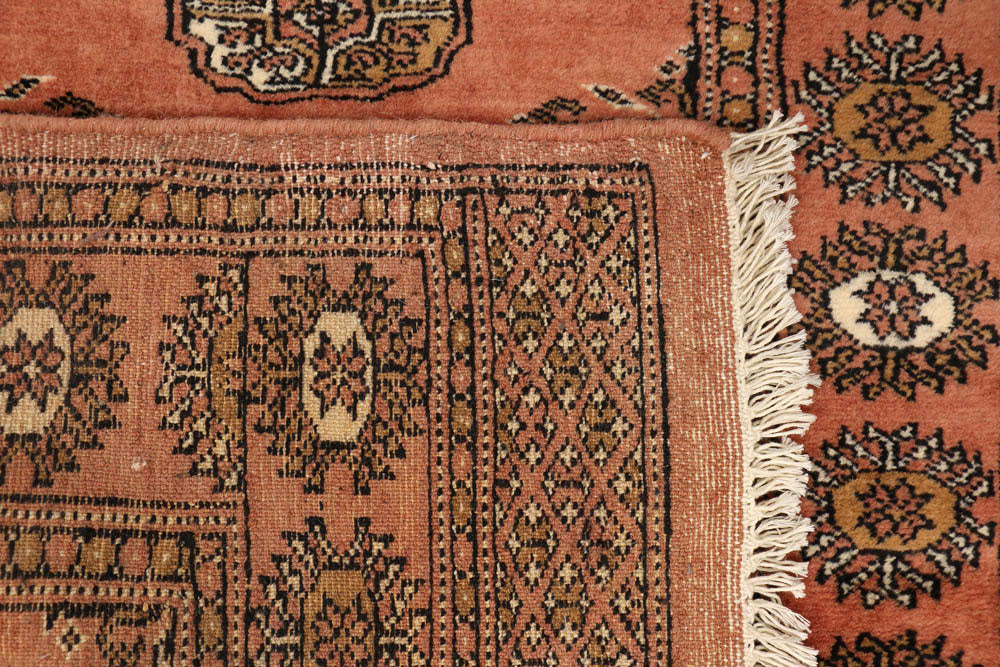 Dark Salmon Bokhara 2' 7 x 7' 7 - No. 48162 - ALRUG Rug Store