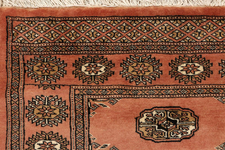 Dark Salmon Bokhara 2' 8 x 8' 9 - No. 48165 - ALRUG Rug Store