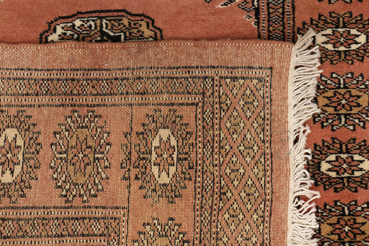 Dark Salmon Bokhara 2' 8 x 8' 9 - No. 48165 - ALRUG Rug Store