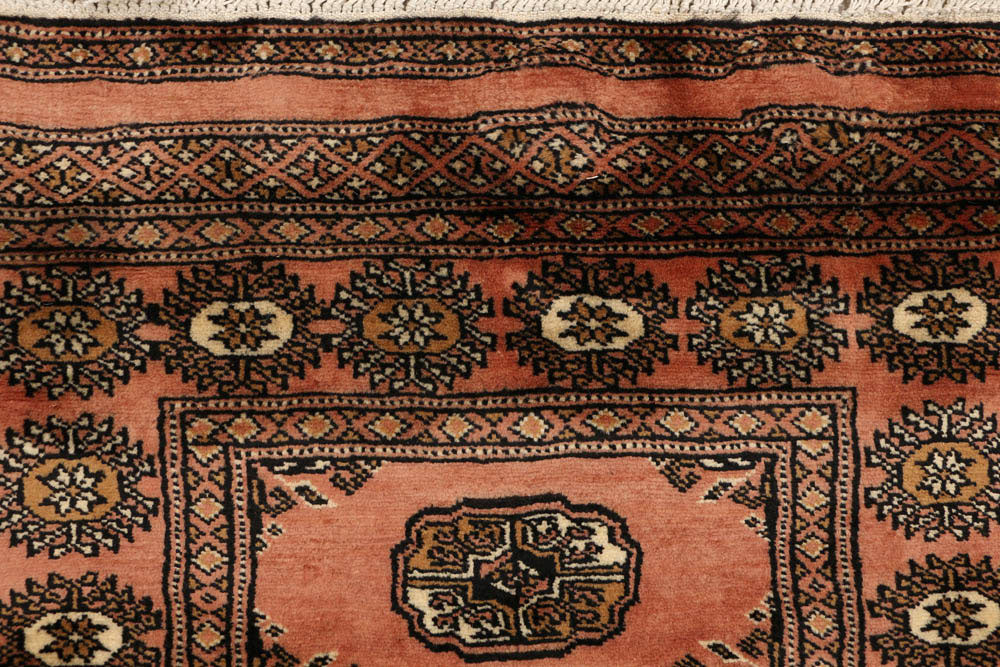 Dark Salmon Bokhara 2' 7 x 7' 8 - No. 48168 - ALRUG Rug Store