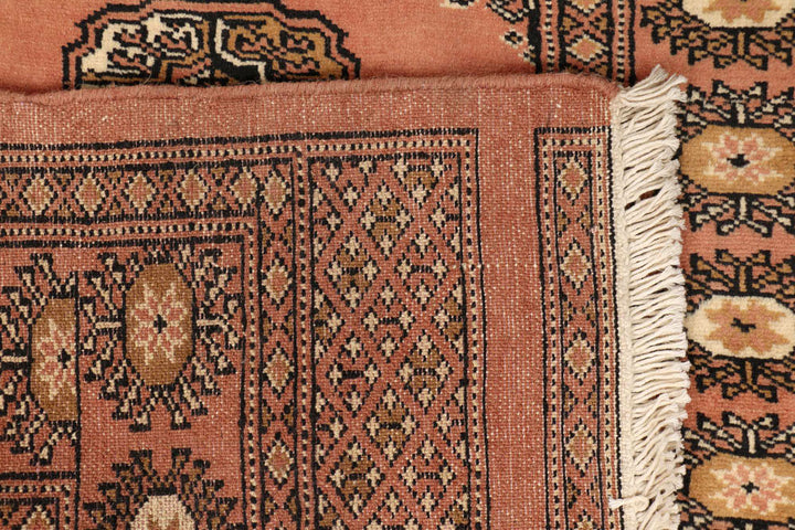 Dark Salmon Bokhara 2' 6 x 9' 9 - No. 48170 - ALRUG Rug Store