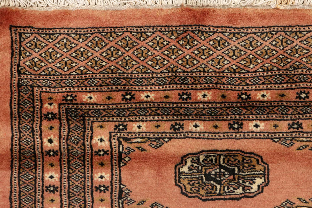 Dark Salmon Bokhara 2' 5 x 9' 7 - No. 48174 - ALRUG Rug Store