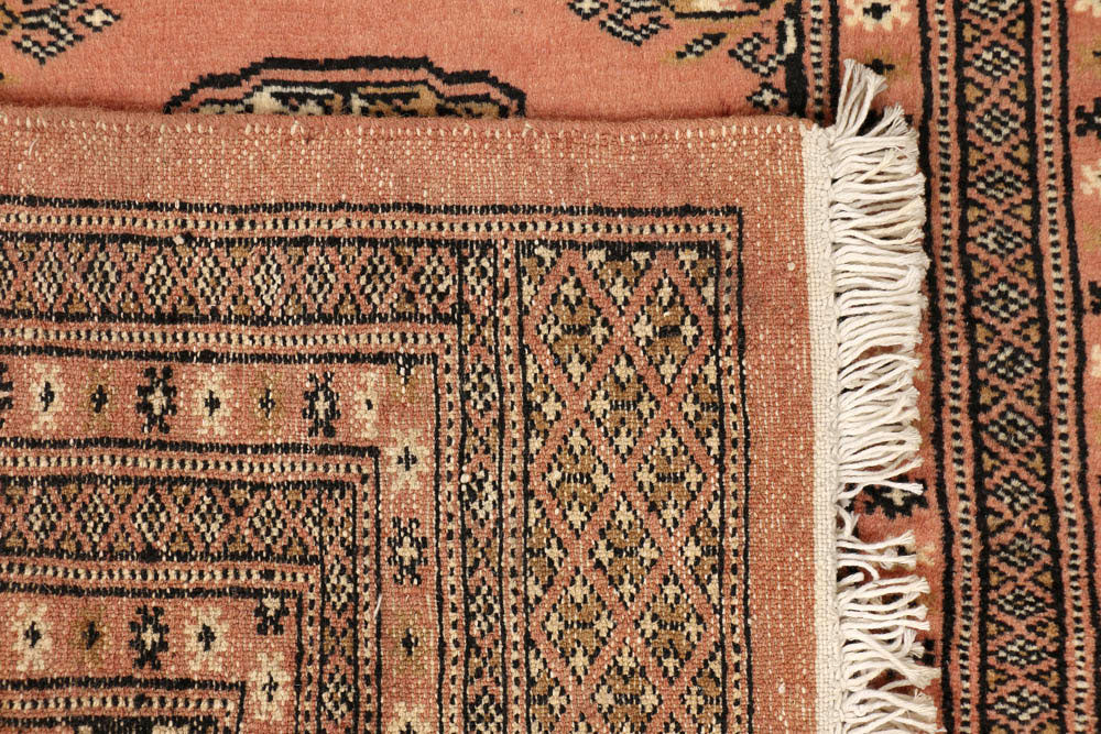 Dark Salmon Bokhara 2' 5 x 9' 7 - No. 48174 - ALRUG Rug Store