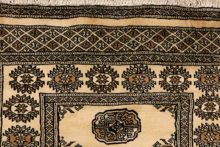 Wheat Bokhara 2' 7 x 7' 6 - No. 48182 - ALRUG Rug Store