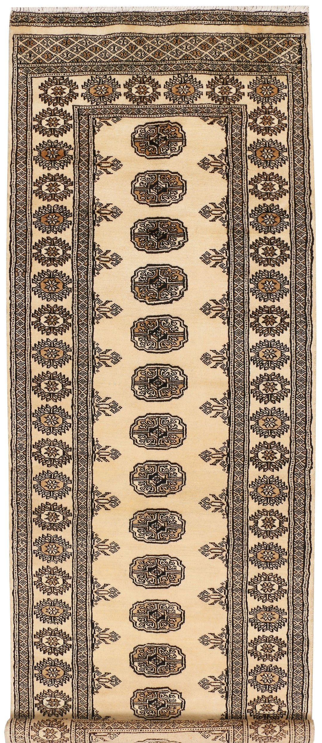Wheat Bokhara 2' 7 x 7' 6 - No. 48182 - ALRUG Rug Store