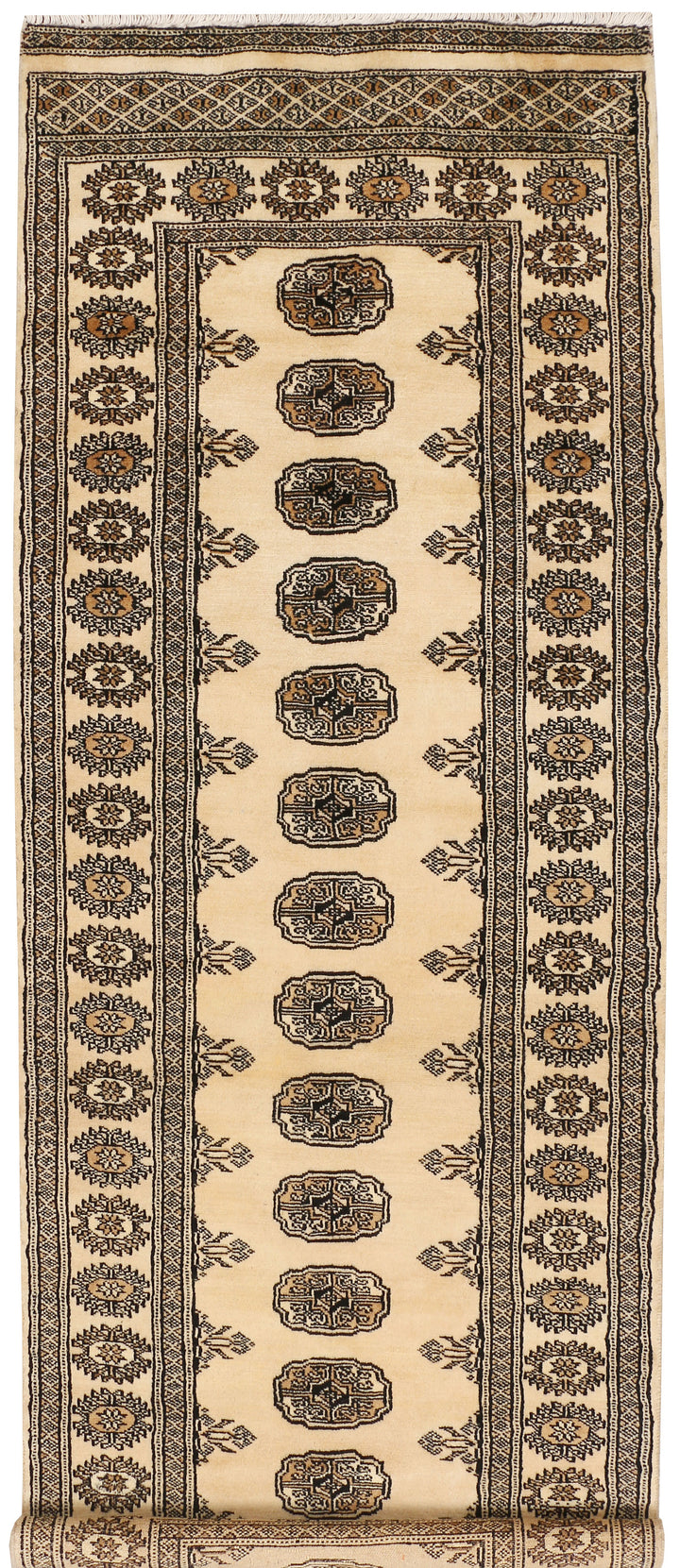 Wheat Bokhara 2' 7 x 7' 6 - No. 48182 - ALRUG Rug Store