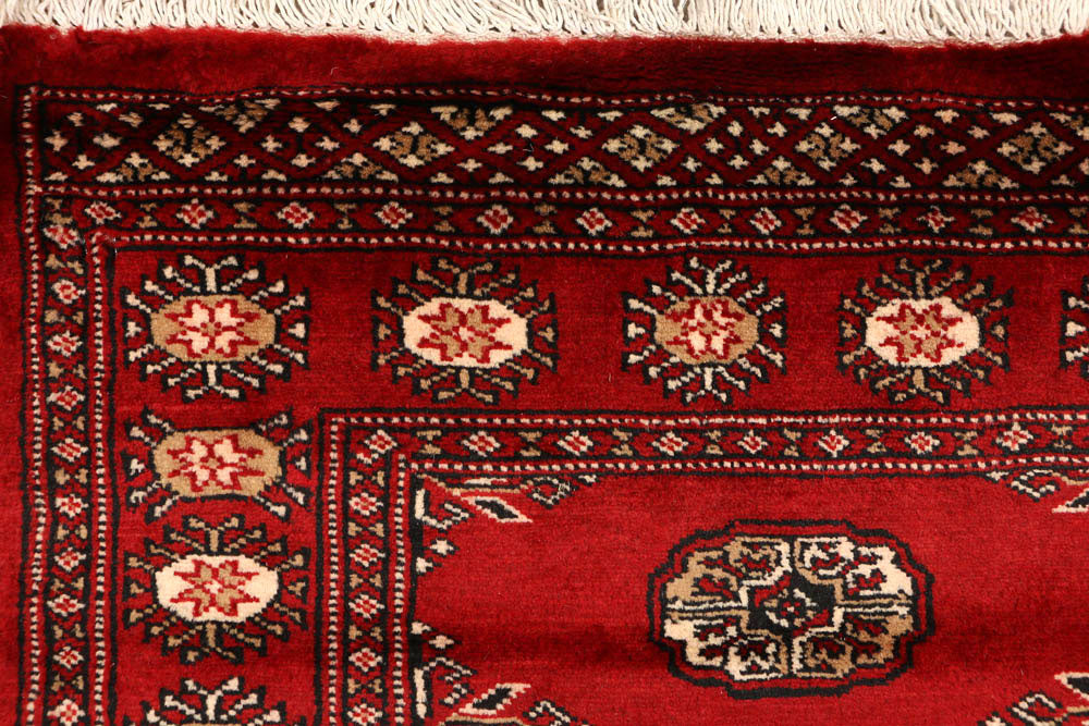 Firebrick Bokhara 2' 6 x 9' 9 - No. 48195 - ALRUG Rug Store