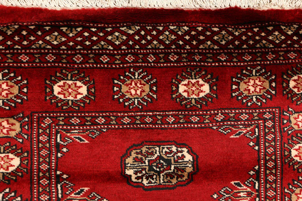 Firebrick Bokhara 2' 6 x 9' 9 - No. 48195 - ALRUG Rug Store