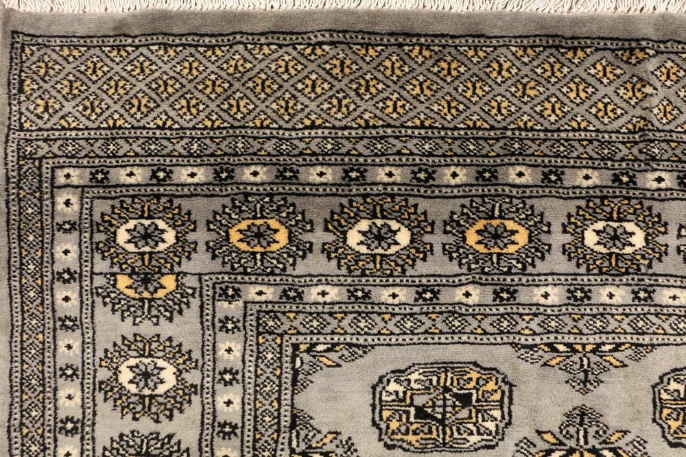 Grey Bokhara 5' x 7' 10 - No. 48214 - ALRUG Rug Store