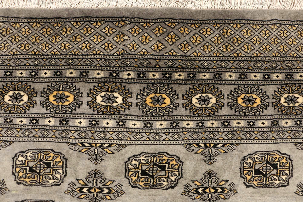 Grey Bokhara 5' x 7' 10 - No. 48214 - ALRUG Rug Store