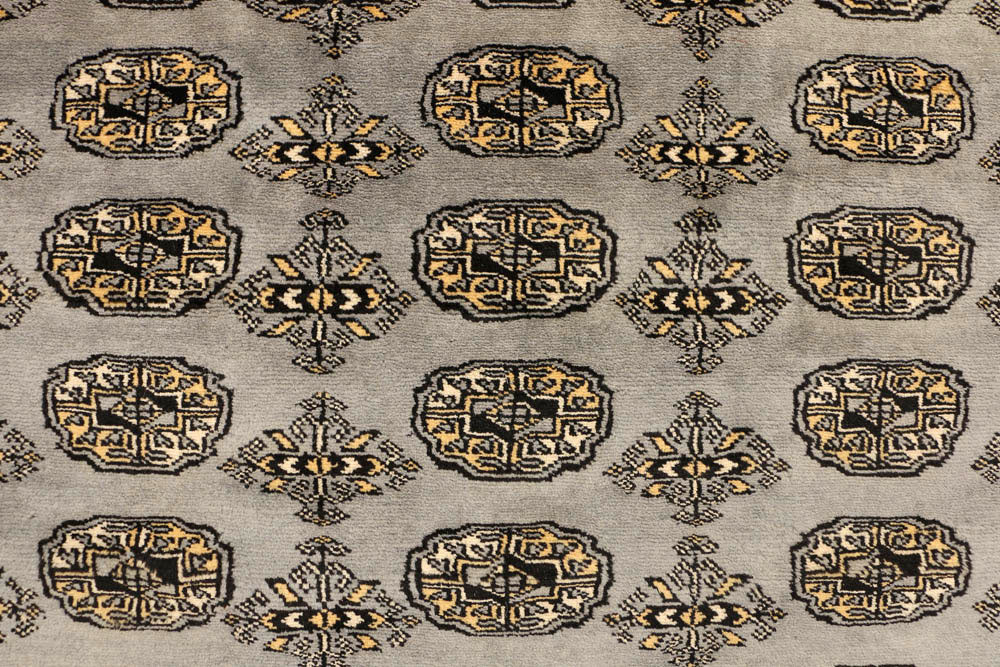 Grey Bokhara 5' x 7' 10 - No. 48214 - ALRUG Rug Store