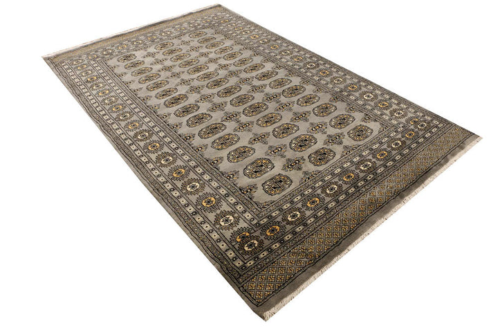 Grey Bokhara 5' x 7' 10 - No. 48214 - ALRUG Rug Store