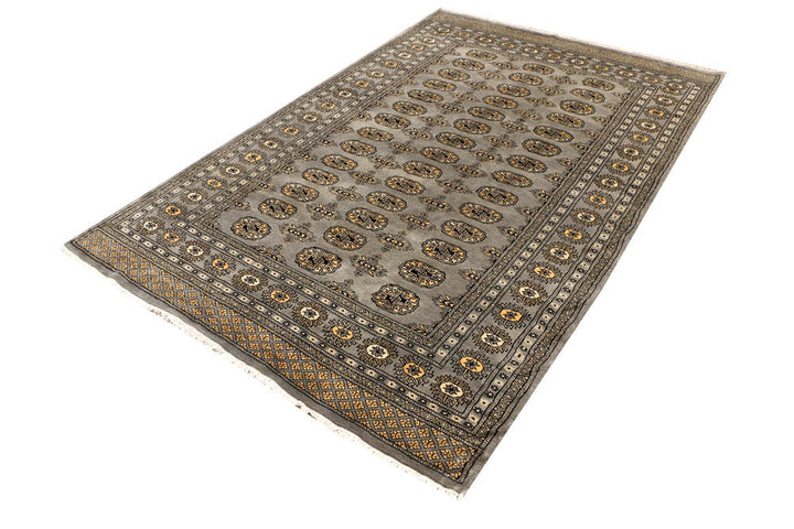 Grey Bokhara 5' x 7' 10 - No. 48214 - ALRUG Rug Store