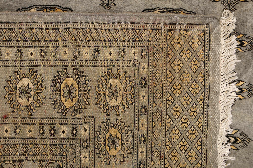 Grey Bokhara 5' x 7' 10 - No. 48214 - ALRUG Rug Store
