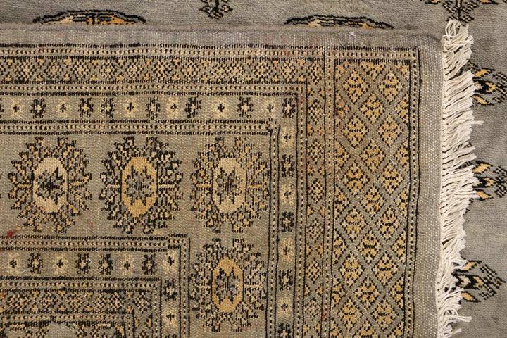 Grey Bokhara 5' x 7' 10 - No. 48214 - ALRUG Rug Store