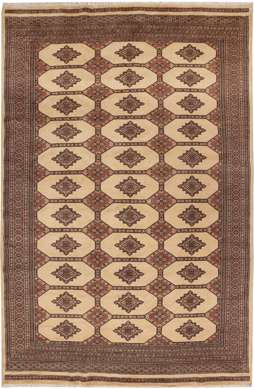 Wheat Jaldar 6' x 9' 3 - No. 48238 - ALRUG Rug Store