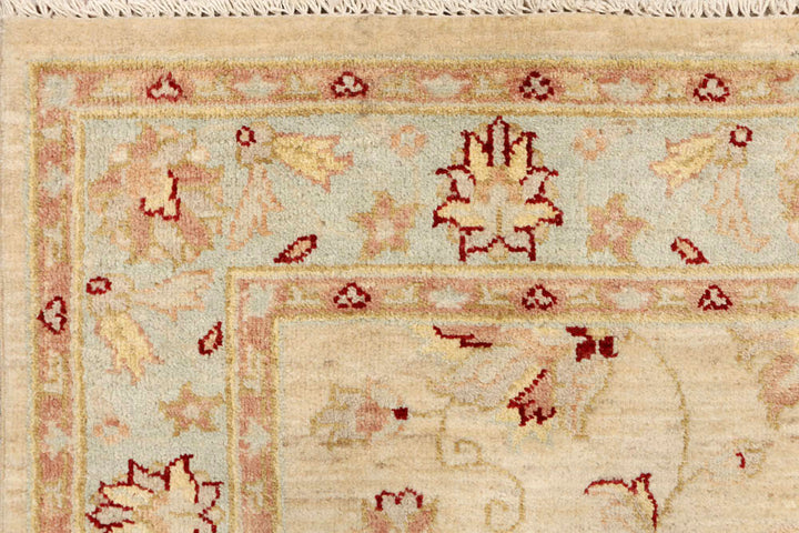 Wheat Ziegler 4' 6 x 6' 5 - No. 48268 - ALRUG Rug Store