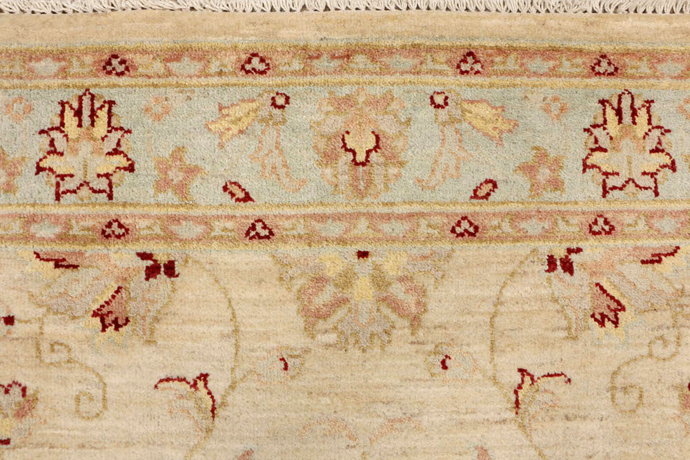 Wheat Ziegler 4' 6 x 6' 5 - No. 48268 - ALRUG Rug Store