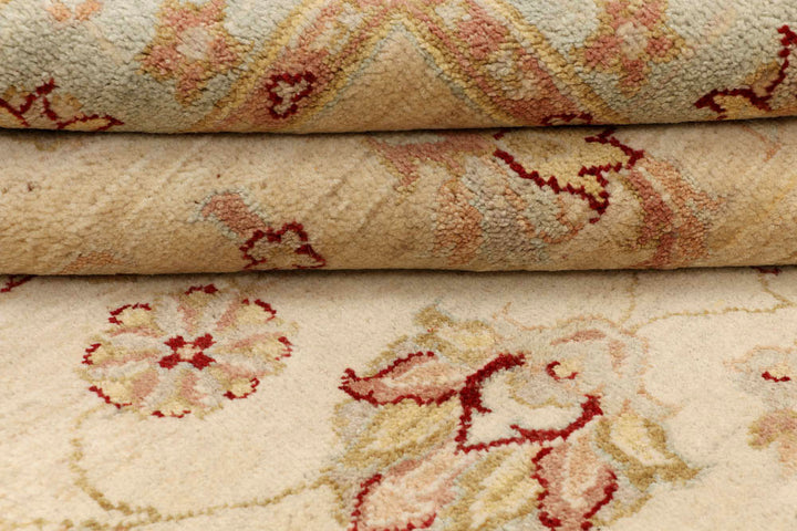 Wheat Ziegler 4' 6 x 6' 5 - No. 48268 - ALRUG Rug Store