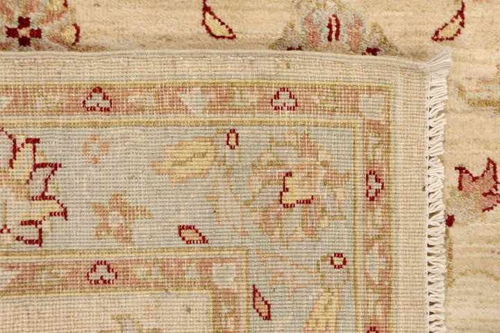 Wheat Ziegler 4' 6 x 6' 5 - No. 48268 - ALRUG Rug Store