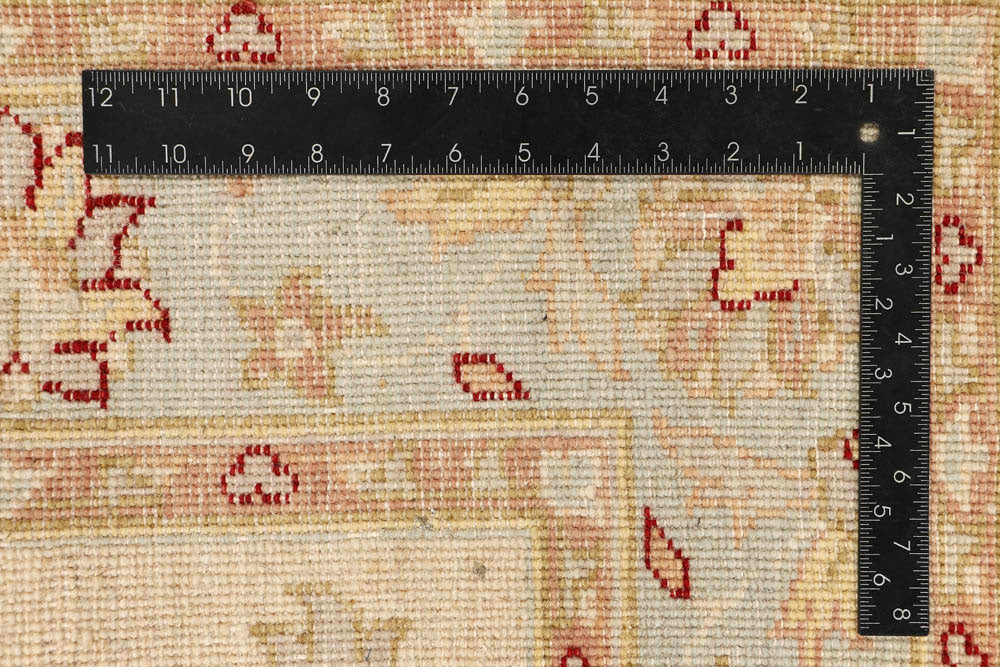 Wheat Ziegler 4' 6 x 6' 5 - No. 48268 - ALRUG Rug Store