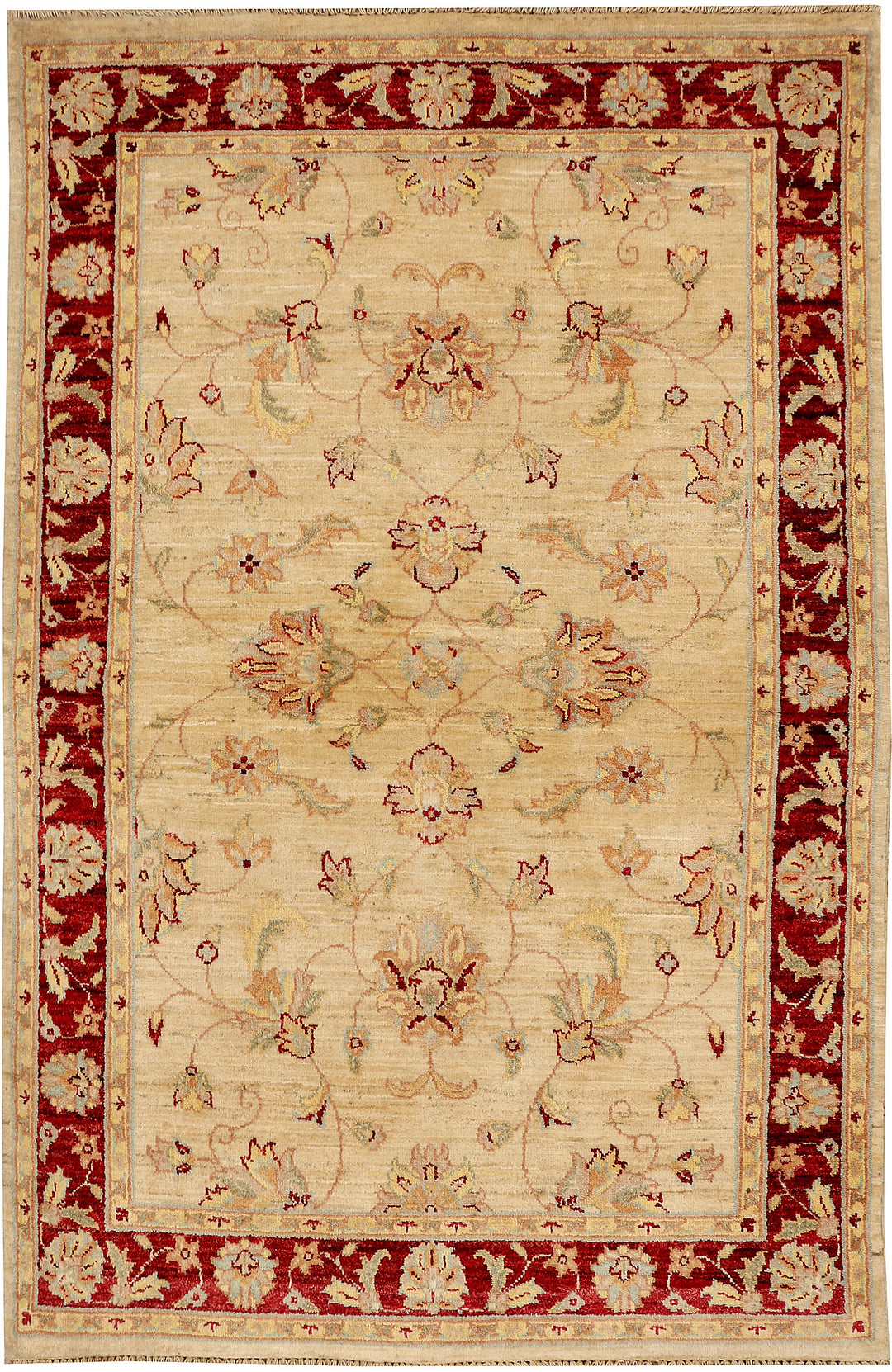 Wheat Ziegler 4' 1 x 6' 3 - No. 48269 - ALRUG Rug Store