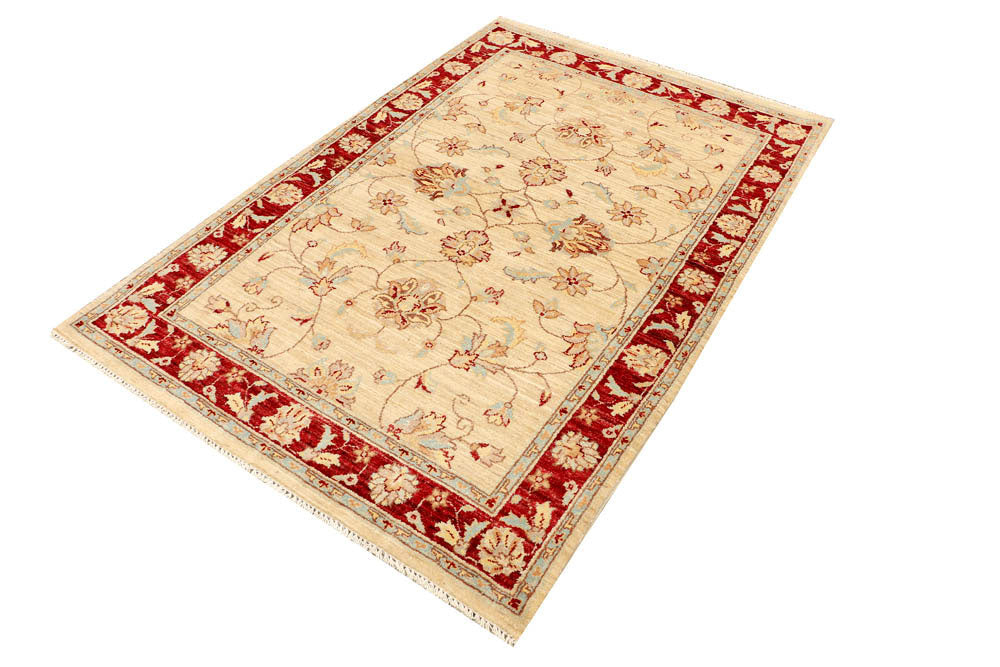 Navajo White Ziegler 4' 1 x 6' 1 - No. 48274 - ALRUG Rug Store