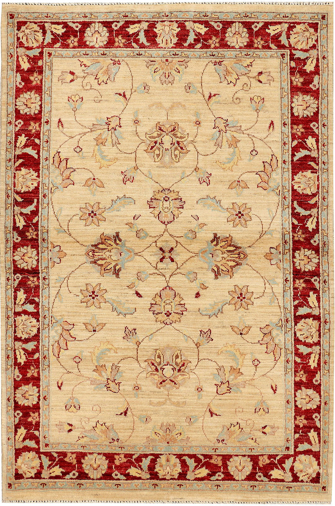 Navajo White Ziegler 4' 1 x 6' 1 - No. 48274 - ALRUG Rug Store
