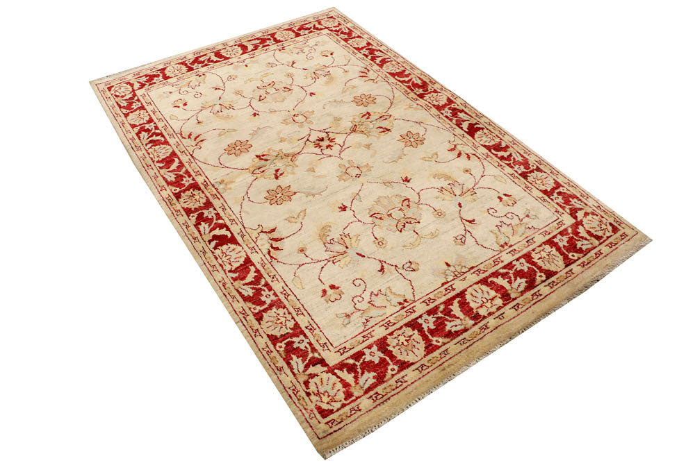 Navajo White Ziegler 4' 1 x 6' 2 - No. 48275 - ALRUG Rug Store