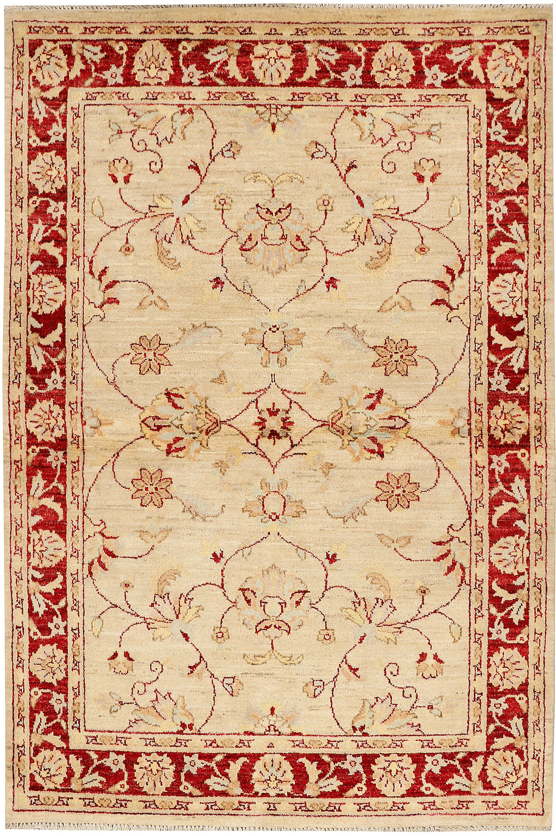 Navajo White Ziegler 4' 1 x 6' 2 - No. 48275 - ALRUG Rug Store