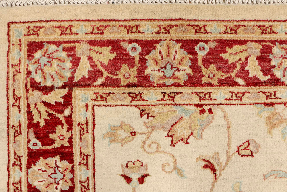 Wheat Ziegler 4' 7 x 6' 5 - No. 48277 - ALRUG Rug Store