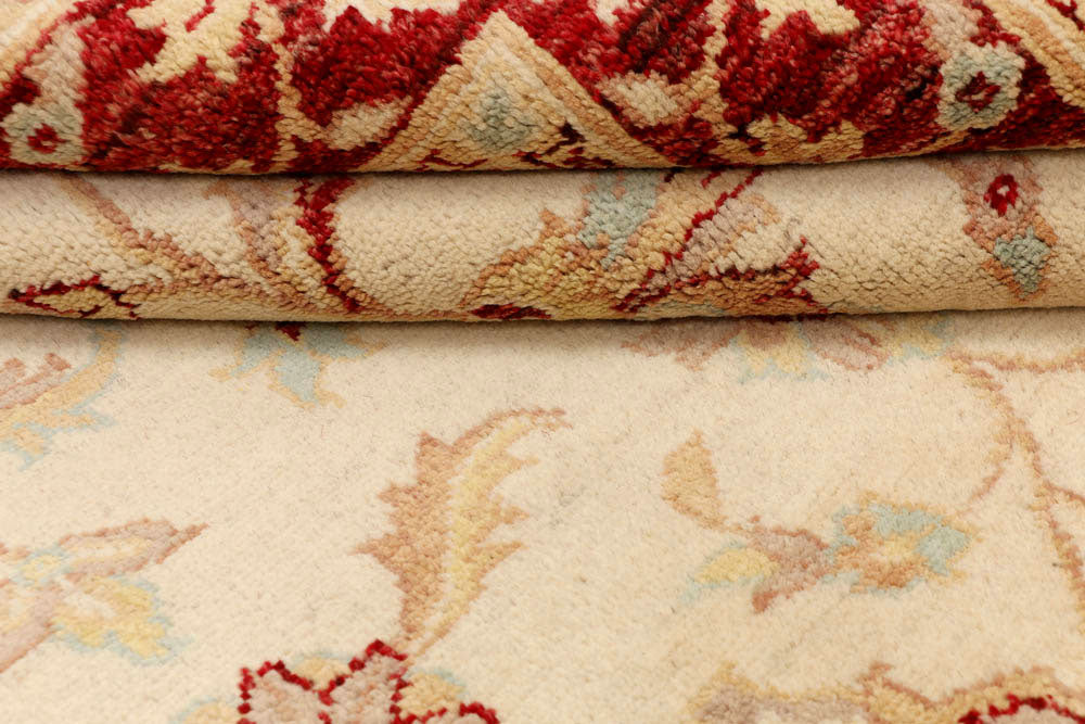 Wheat Ziegler 4' 7 x 6' 5 - No. 48277 - ALRUG Rug Store