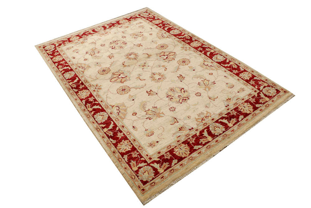 Bisque Ziegler 4' 7 x 6' 6 - No. 48278 - ALRUG Rug Store