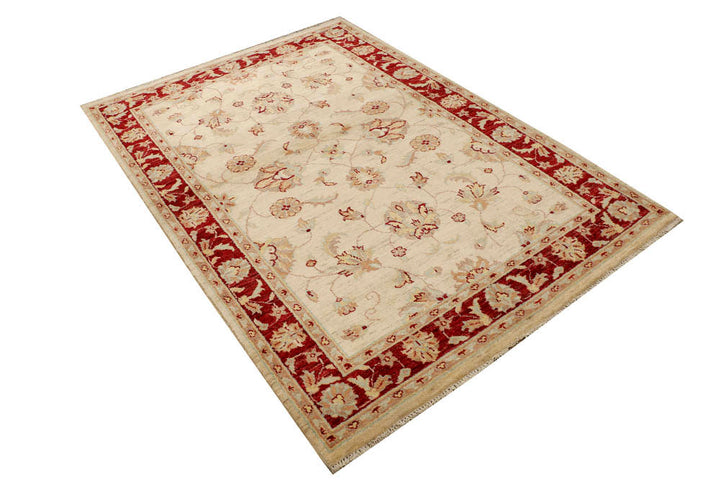 Bisque Ziegler 4' 7 x 6' 6 - No. 48278 - ALRUG Rug Store