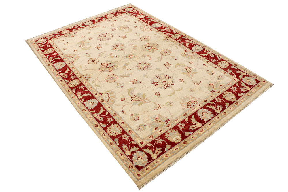 Bisque Ziegler 4' 7 x 6' 6 - No. 48282 - ALRUG Rug Store