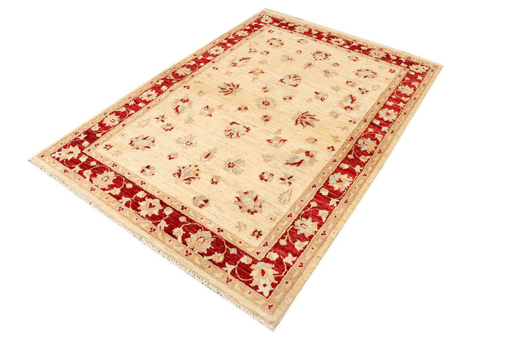 Bisque Ziegler 4' 6 x 6' 6 - No. 48285 - ALRUG Rug Store