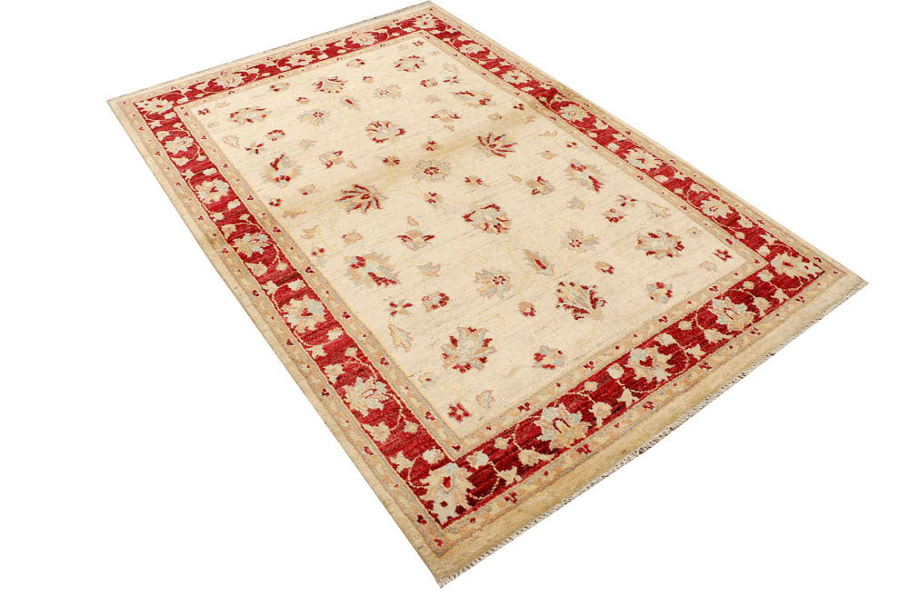 Bisque Ziegler 4' 6 x 6' 6 - No. 48285 - ALRUG Rug Store