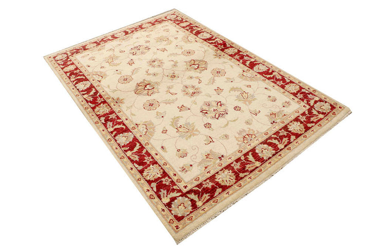 Bisque Ziegler 4' 6 x 6' 6 - No. 48286 - ALRUG Rug Store