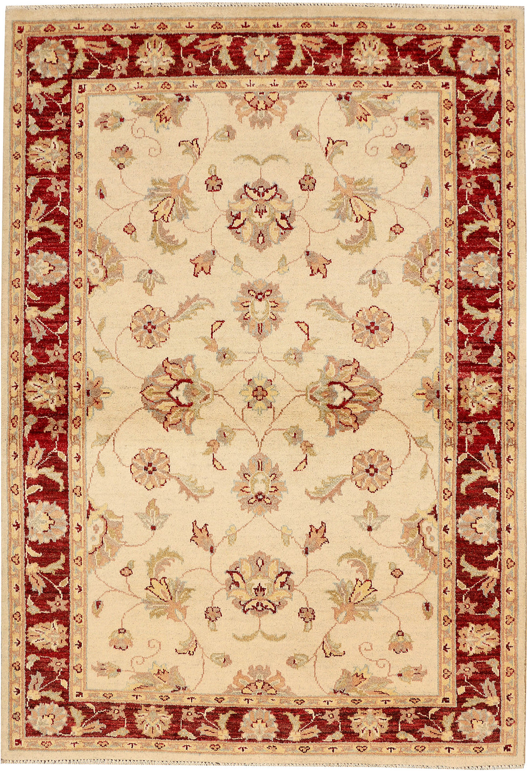 Bisque Ziegler 4' 6 x 6' 6 - No. 48286 - ALRUG Rug Store