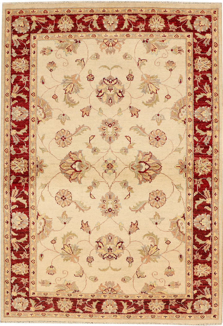 Bisque Ziegler 4' 6 x 6' 6 - No. 48286 - ALRUG Rug Store