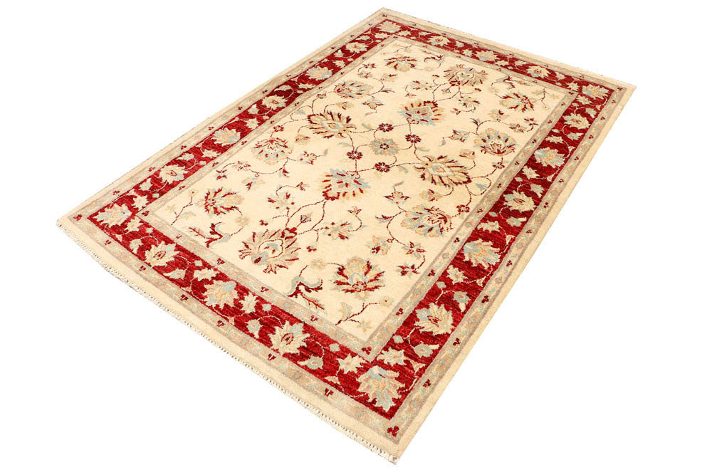 Bisque Ziegler 4' 6 x 6' 5 - No. 48287 - ALRUG Rug Store