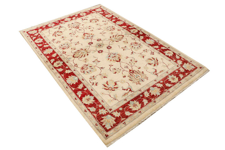 Bisque Ziegler 4' 6 x 6' 5 - No. 48287 - ALRUG Rug Store