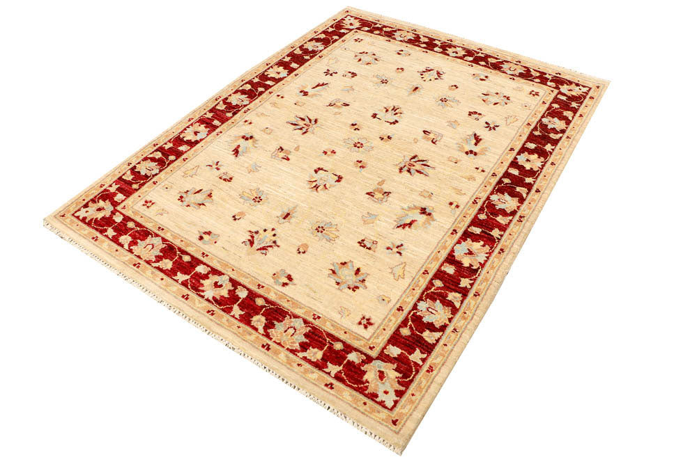 Bisque Ziegler 4' 7 x 6' 1 - No. 48289 - ALRUG Rug Store