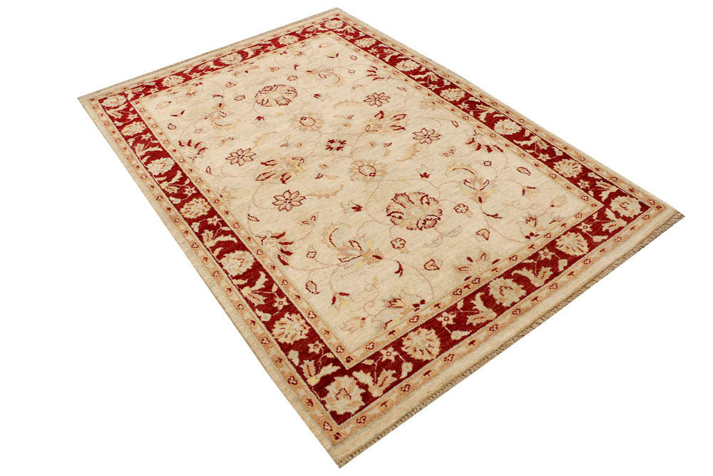 Bisque Ziegler 4' 7 x 6' 4 - No. 48290 - ALRUG Rug Store