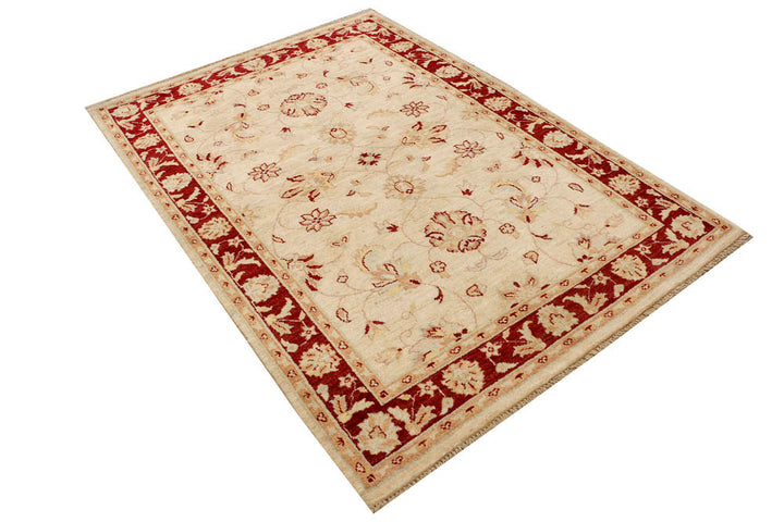 Bisque Ziegler 4' 7 x 6' 4 - No. 48290 - ALRUG Rug Store