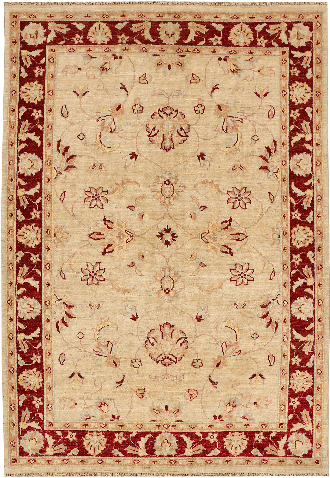 Bisque Ziegler 4' 7 x 6' 4 - No. 48290 - ALRUG Rug Store