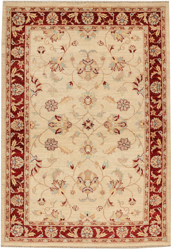Bisque Ziegler 4' 7 x 6' 6 - No. 48291 - ALRUG Rug Store